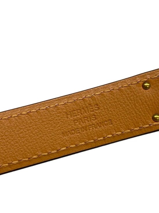 HERMES Kelly Etoupe Veau Epsom - W Belt main image 6